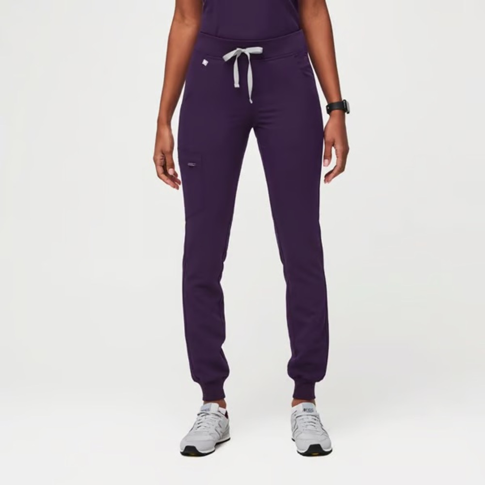 Figs Purple Jam Zamora Jogger Scrub Pants